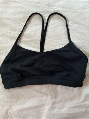 lululemon athletica Black Strappy Sports Bra